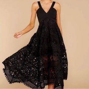 Formal/Cocktail/Sorority/Wedding Black Maxi Dress